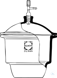 Desiccator "NOVUS" with tubulated lid