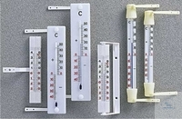 FENSTERTHERMOMETER, MIT ALKOHOLFÜLLUNG