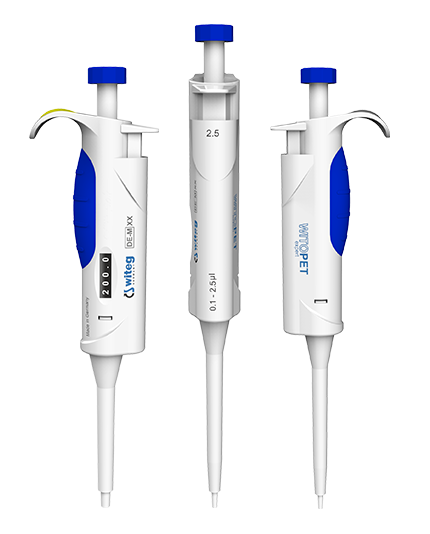 Microliter pipettes WITOPET expert Single-Channel