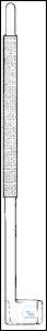 Blattrüher 400x10mm Kpl.zapf f. NS29/32 mit Kupplungszapfen geschliffener und polierter Welle