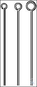 INOCULATION LOOPS "BIOGEN" CHROMIUM STEEL