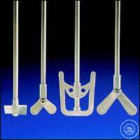 Stirrer PP Shaft Ø8mm 2 adjustable blades 57mm