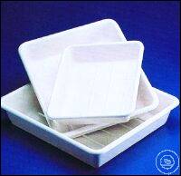 Schalen 385x325x75mm PVC weiss