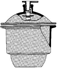 EXSIKKATOR  Ø:250mm WERTEX