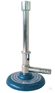 Bunsen burner with air regulation