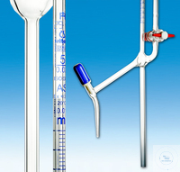Büretten Mikrobürette nach Bang Klasse AS ein seitlicher Hahn ein gerader Hahn