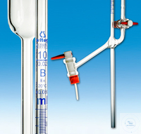 Büretten Mikrobürette nach Bang Klasse B ein seitlicher Hahn ein gerader Hahn